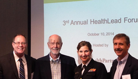speakers at the 3rd annual health lead forum