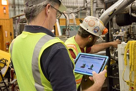 Worker using the mining ErgoApp