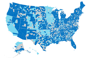 NSSP participation map and coverage