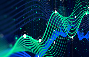 green spectrum lines