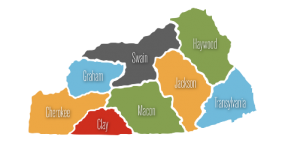 map of rural Appalachia