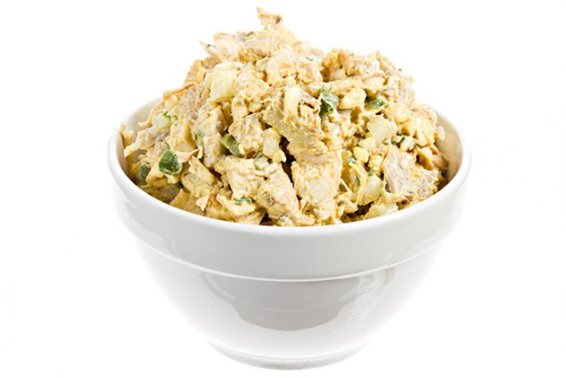 Photo of chicken salad.