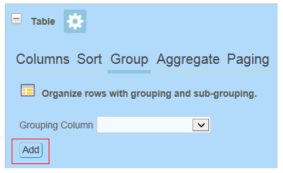 Grouping in Custom Reports