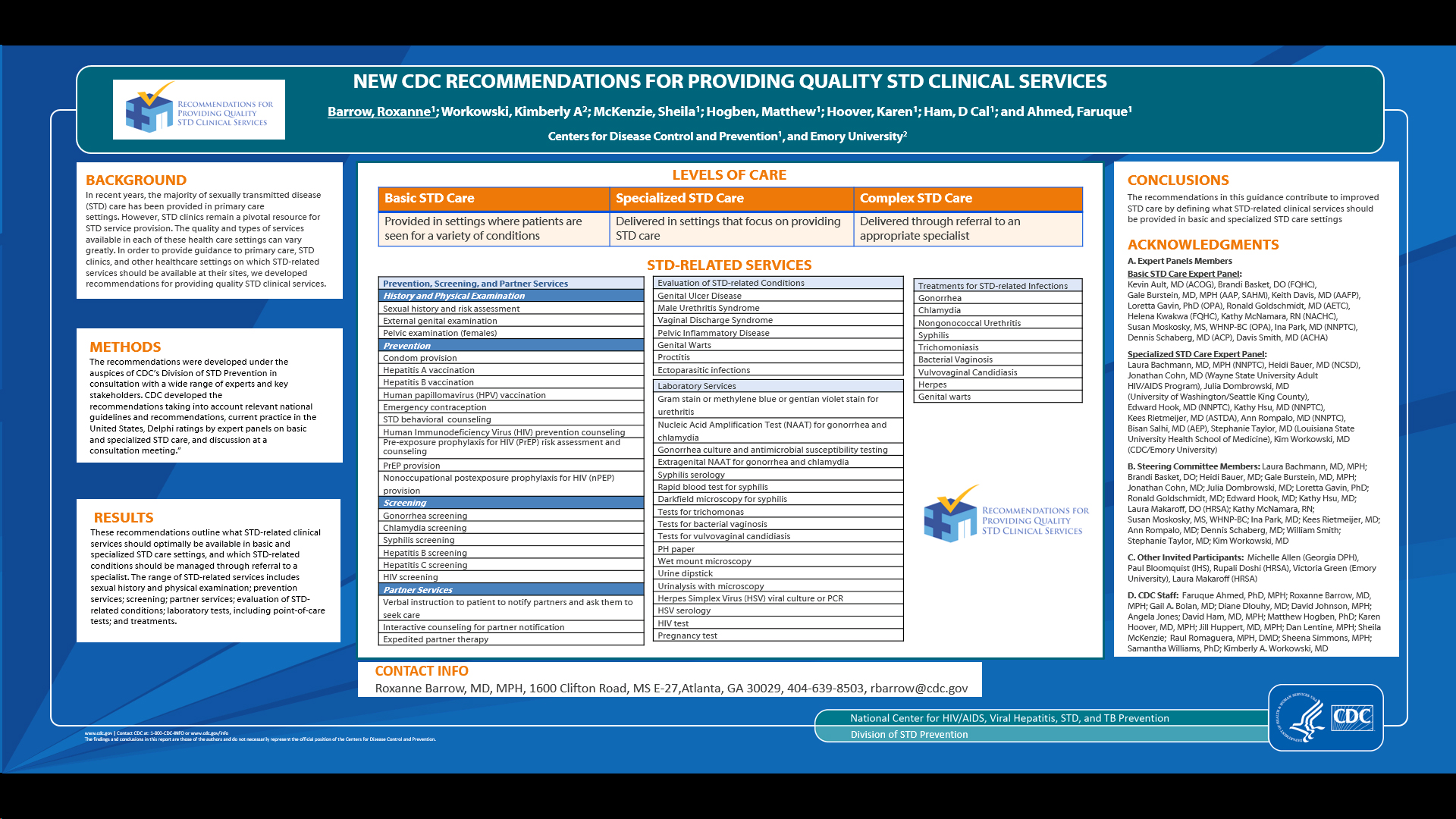 WP 40: Quality STD Services