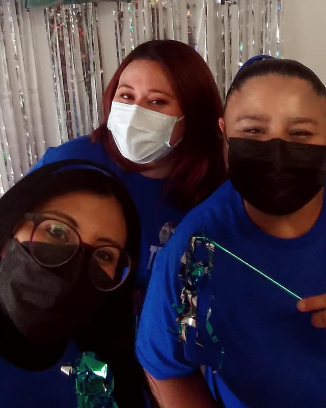 Dora Aide Martinez, Angeles Hernandez, Salome Ordo&ntilde;ez