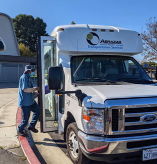 People dressed in costumes.