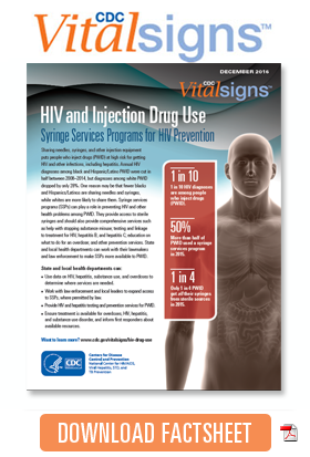 Download HIV and Injection Drug Use Factsheet