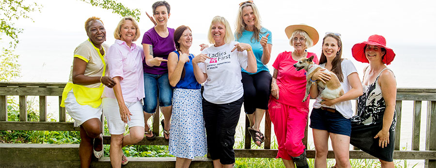 The Ladies First group of Vermont Weight Watchers.