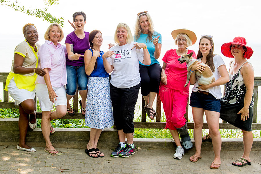 Participants in Vermont’s Ladies First program.